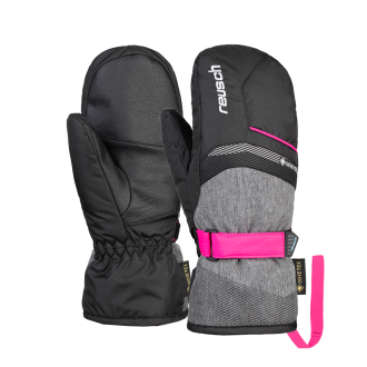 Reusch Bolt GTX Junior Mitten 4961605 7771 schwarz grau pink 1
